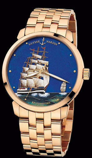 Cheap Ulysse Nardin 8156-111-8 / KRUZ Classico Enamel Replica watches